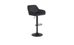 Barhocker Dina in der Farbe Anthrazit