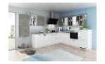 artego Küche Eco Face Weiss Silver