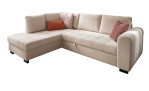 Wohnlandschaft Joachim in Cream, Ottomane links