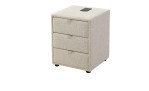 Nachttisch Lucy in der Farbe Beige