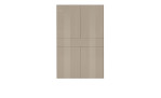 Highboard Couleur in der Farbe Kaschmir ohne Füße von vorne