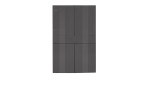 Highboard Couleur in der Farbe Anthrazit ohne Füße von vorne