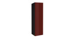 Hängeschrank Couleur in der Farbe Bordeaux, Schrägansicht