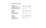 Lowboard Couleur - Skizze der drei unterschiedlichen Montagemöglichkeiten