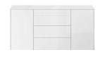 Kommode Couleur in der Farbe Ice White, von vorne