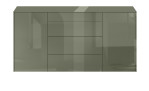 Kommode Couleur in der Farbe Olivgrün, von vorne
