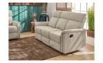 Sofa 3-Sitz Jana in dem Stoff Cord Light Greige, Milieubild