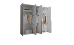 Kleiderschrank 5-türig