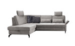 Komfort-Ecksofa Westminster, in der Farbausführung Stell