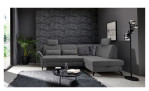 Komfort-Ecksofa Westminster, in der Farbausführung Anthrazit in einem Raum stehend