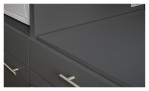 Detailansicht des Schrankes