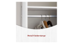 Hinweis Metall-Kleiderstange