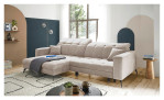 Wohnlandschaft LIV'IN Maradero mit Bezug in der Farbe "Beige", Milieuansicht