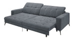 Wohnlandschaft LIV'IN Maradero mit Bezug in der Farbe "Denim", Schrägansicht mit Funktion