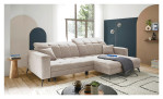 Wohnlandschaft LIV'IN Maradero mit Bezug in der Farbe "Beige", Milieuansicht