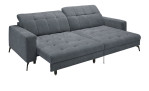 Wohnlandschaft LIV'IN Maradero mit Bezug in der Farbe "Denim", Schrägansicht mit Funktion