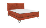 Boxspringbett set one Baldwin in der Farbe Orange