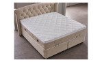 Detailfoto vom Bett, Draufansicht