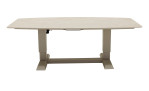 Gartentisch Terano von LC Garden in Taupe-Beige, höhenverstellbar, Anischt Funktion