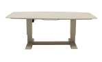 Gartentisch Terano von LC Garden in Taupe-Beige, höhenverstellbar, Anischt Funktion