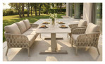 Gartentisch Terano von LC Garden in Taupe-Beige, höhenverstellbar, Anischt im Milieu