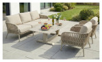 Gartentisch Terano von LC Garden in Taupe-Beige, höhenverstellbar, Anischt im Milieu