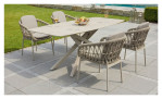 Gartentische Como von LC Garden in Taupe-Beige, Ansicht im Milieu