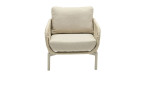Gartensessel Camino von LC Garden in Beige-Taupe, Draufsicht