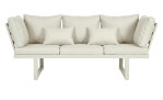 Gartensofa Bondino II Taupe, inkl. Sitz- und Rückenkissen