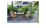 Gartenstuhl Riva aus Teakholz, Ansicht im Milieu