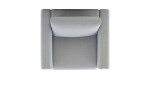 Gartensessel Ravenna in grau mit Gestell aus Aluminium Anthrazit