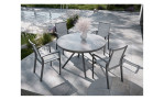 Gartenstuhl Savona in Grau-Anthrazit, Milieuansicht