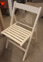 Holzklappstuhl "Conny" Buche weiss