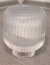 Teelichthalter / Kerzenständer aus Glas 
