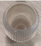 Teelichthalter / Kerzenständer aus Glas 
