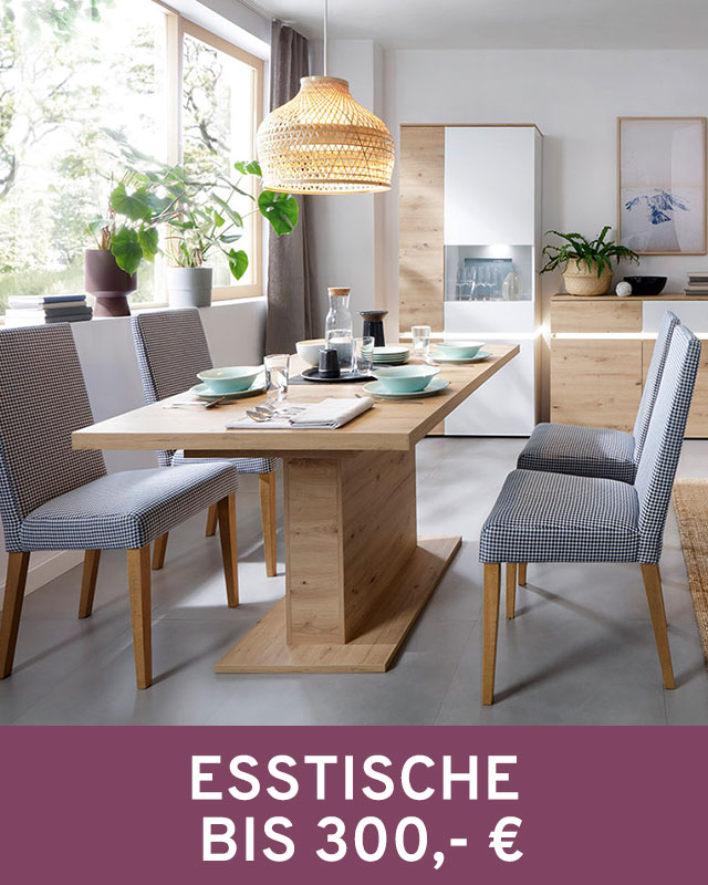 Esstische unter 300,- €