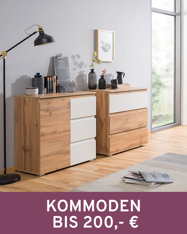 Kommoden unter 200,- €